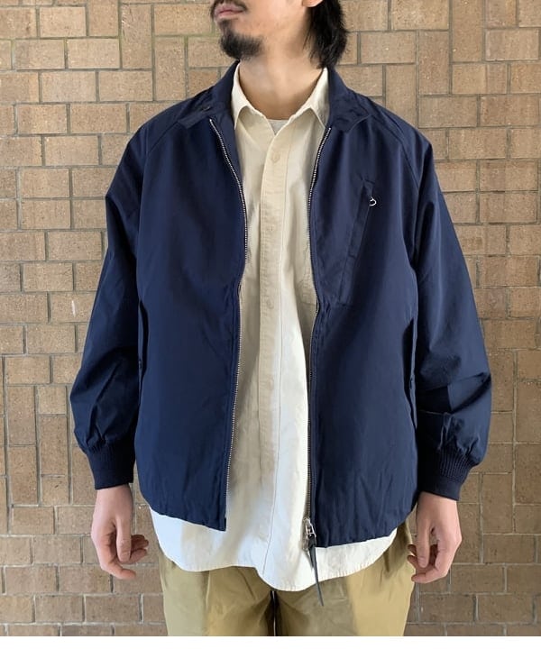 ナナミカ ピルグリム別注 ジャケット ネイビー M SUAF294 ビームス Pilgrim Surf+Supply（736083） スタイリング・コーディネイト｜BEAMS