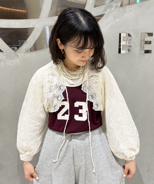 るーたまさんの「BEAMS WOMEN｜maturely / Long Bermuda Jersey」を使ったコーディネート