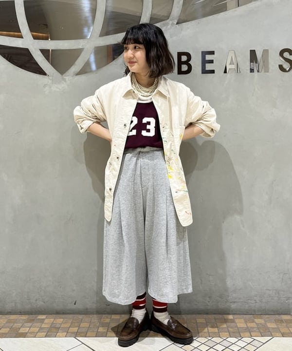 るーたまさんの「BEAMS WOMEN｜maturely / Long Bermuda Jersey」を使ったコーディネート