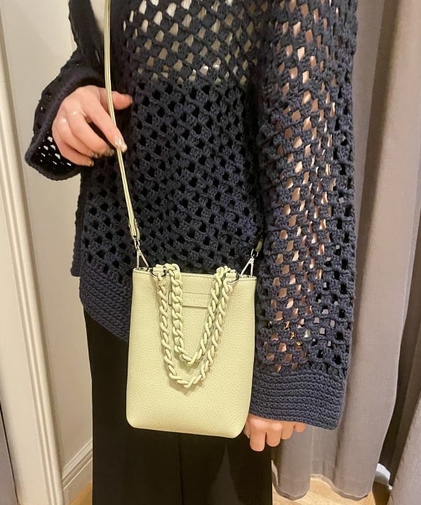 SAKAIさんの「BEAMS WOMEN｜GIANNI CHIARINI / CAMILLA レザートートバッグ」を使ったコーディネート