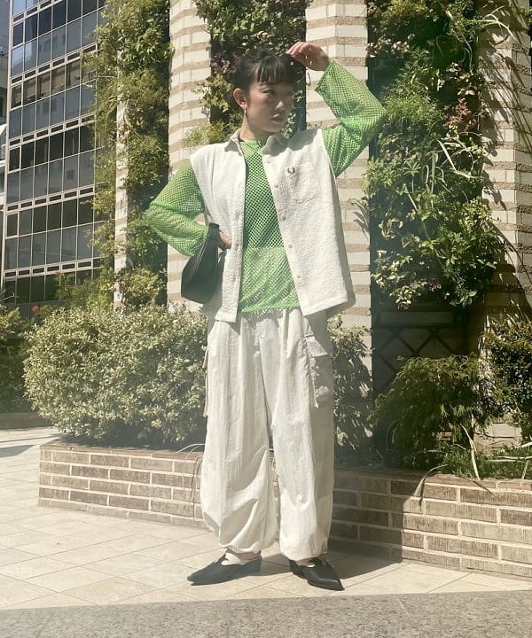 ハルキ　モモナさんの「BEAMS WOMEN｜maturely / Switching Mule」を使ったコーディネート