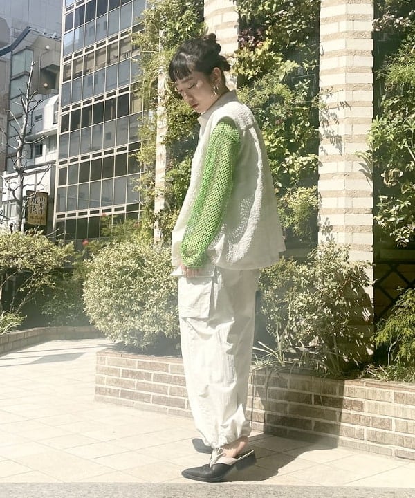 ハルキ　モモナさんの「BEAMS WOMEN｜maturely / Switching Mule」を使ったコーディネート