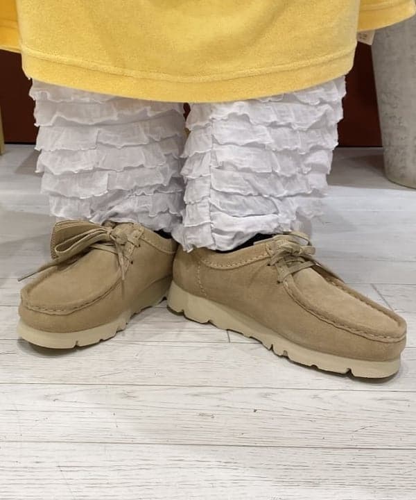 優意さんの「BEAMS WOMEN｜CLARKS ORIGINALS / Wallabee Boot GTX 23SS」を使ったコーディネート