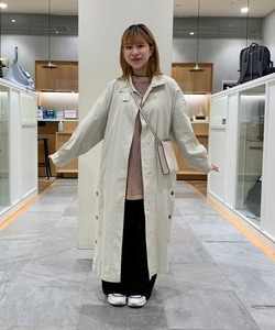 BEAMS HEART（ビームス ハート）スタンドカラー トレンチコート