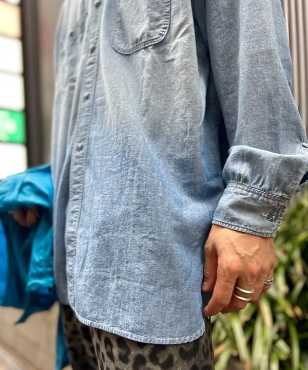 安い店舗 BOW WOW BEAMS USN CHAMBRAY SHIRTS DUSTY - icebergaqua.az