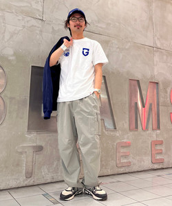 5％OFF】 BEAMS ssz 瀬名 パジャマ パンツ ネイビー M (ビームスpants