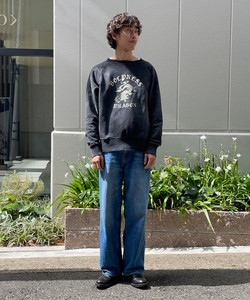 BEAMS(ビームス)FUTURE ARCHIVE / COLOR FLOCKY CREWNECK BEAMS(ビームス)FUTURE ARCHIVE / COLOR FLOCKY CREWNECK