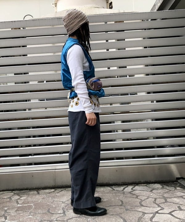 森 凌真さんの「BEAMS WOMEN｜BEAMS / ワイド ベスト」を使ったコーディネート