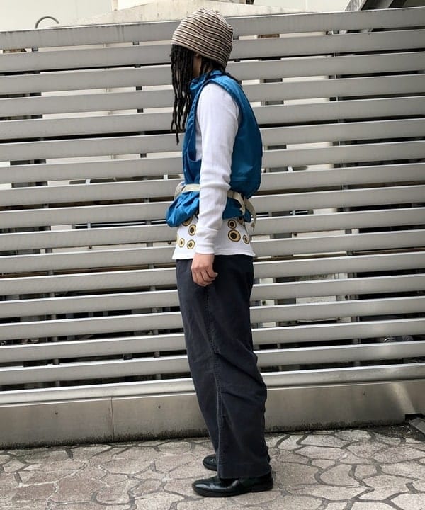 森 凌真さんの「BEAMS WOMEN｜BEAMS / ワイド ベスト」を使ったコーディネート