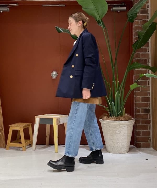 優意さんの「BEAMS WOMEN｜orSlow / 別注 No.8 DENIM」を使ったコーディネート
