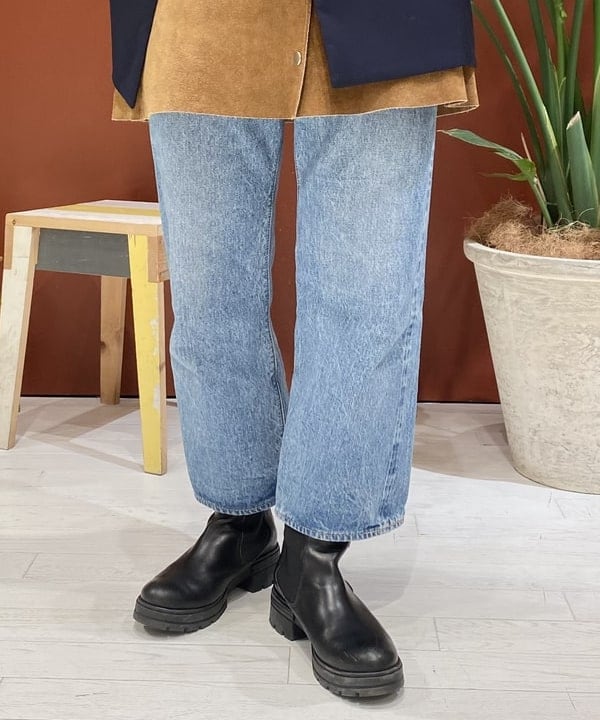優意さんの「BEAMS WOMEN｜orSlow / 別注 No.8 DENIM」を使ったコーディネート