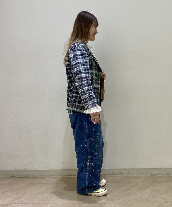 木村 海侑さんの「BEAMS WOMEN｜BEAMS BOY / 樹脂 パール ロング ネックレス」を使ったコーディネート