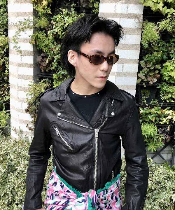 はるひむさんの「BEAMS WOMEN｜sisii / new ダブル ライダース 」を使ったコーディネート