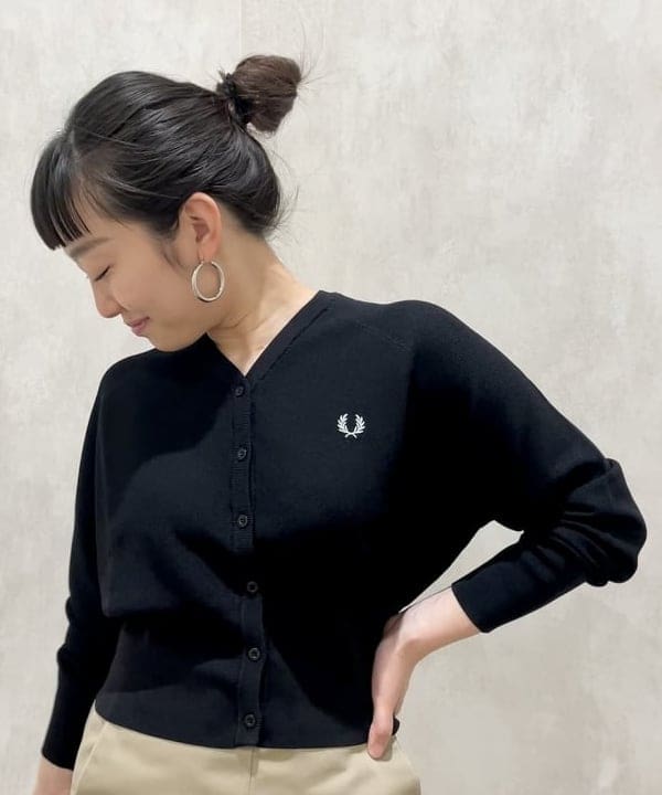 ハルキ　モモナさんの「BEAMS WOMEN｜Ray BEAMS / パイプ フープ ピアス」を使ったコーディネート