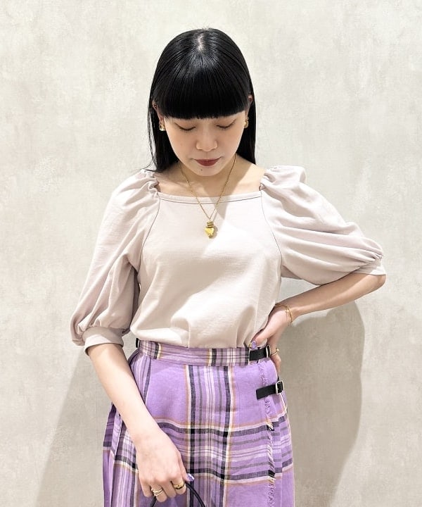 カワライさんの「BEAMS WOMEN｜Demi-Luxe BEAMS / コンパクト フレンチテリー プルオーバー」を使ったコーディネート