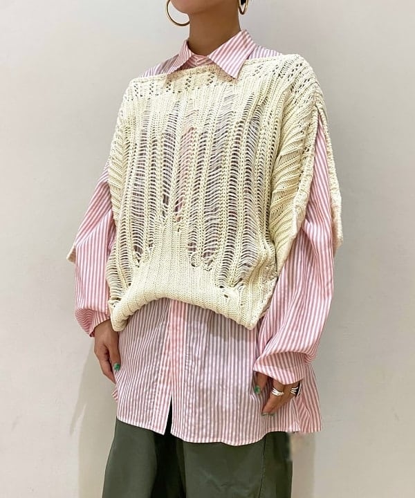 オカモト ミサキさんの「BEAMS WOMEN｜BEAMS BOY / US ARMY オーバー パンツ」を使ったコーディネート