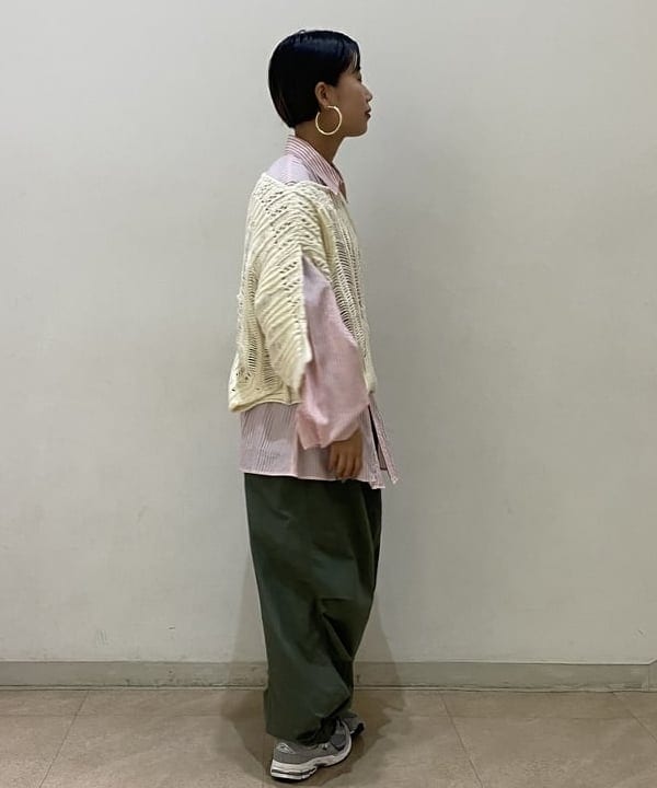 オカモト ミサキさんの「BEAMS WOMEN｜BEAMS BOY / US ARMY オーバー パンツ」を使ったコーディネート