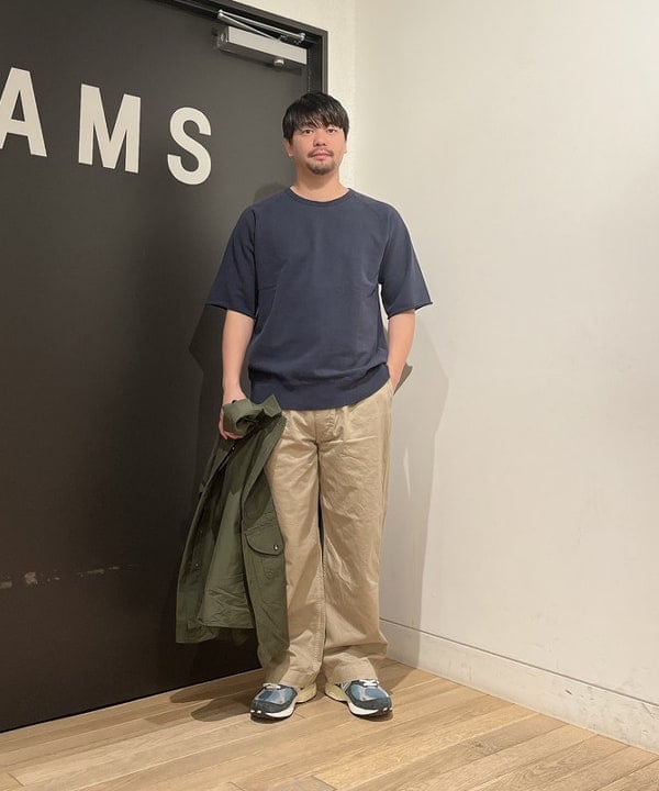 滝沢 一喜さんの「BEAMS WOMEN｜REMI RELIEF × BEAMS PLUS / 別注 Cut Off Short Sleeve Sweat」を使ったコーディネート