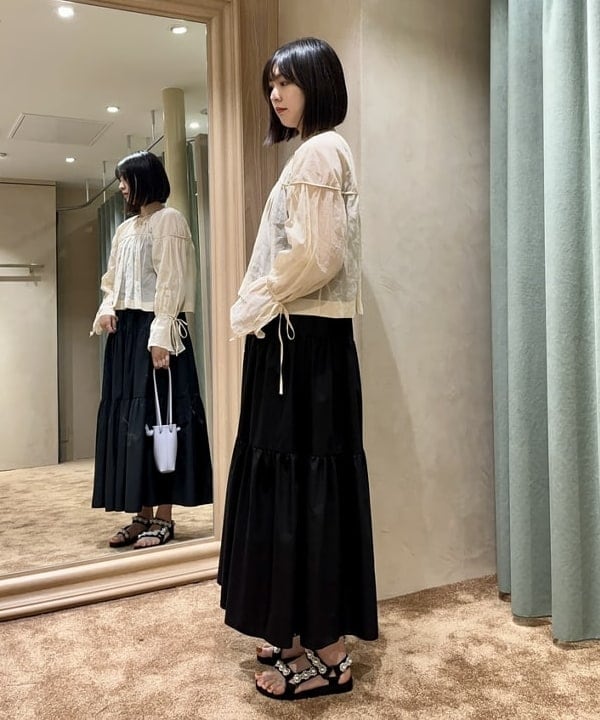 山田 千遥さんの「BEAMS WOMEN｜」を使ったコーディネート