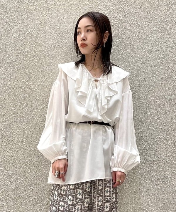 カタヤマ アヤさんの「BEAMS WOMEN｜JW PEI / Gabbi Bag」を使ったコーディネート