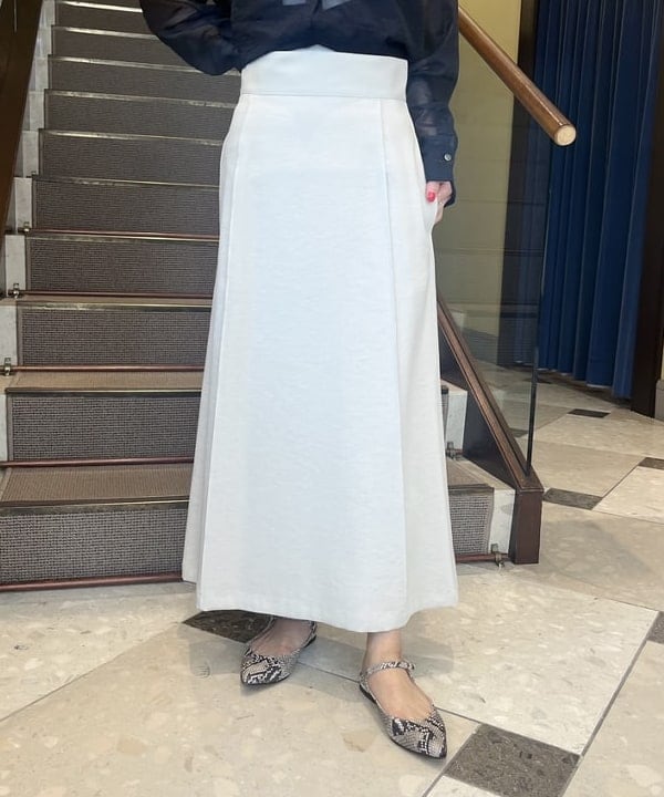 蒲原 捺美さんの「BEAMS WOMEN｜AK+1 / シアー ポケット シャツ」を使ったコーディネート