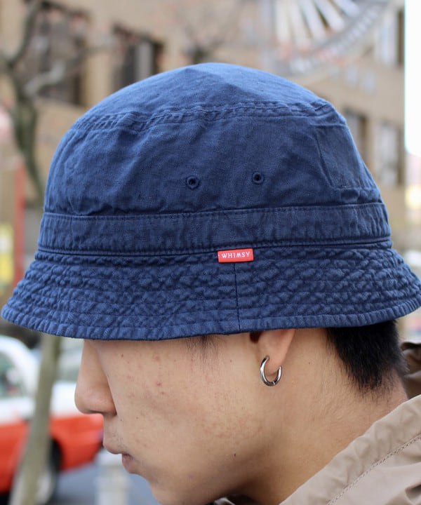 WHIMSY / HEMP DYED HAT NAVY - ハット