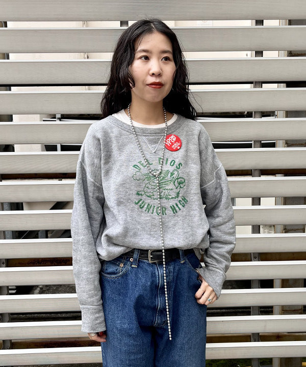 ミナミマリコさんの「BEAMS WOMEN｜FRUIT OF THE LOOM × BEAMS BOY / 2PACK TEE」を使ったコーディネート