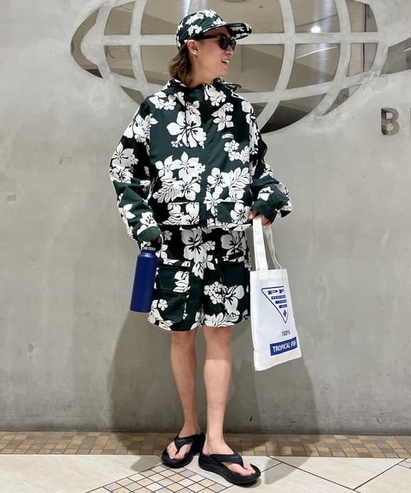 トラ吉さんの「BEAMS WOMEN｜Columbia PFG × BEAMS / 別注 FOWLER PARK BMS PFG CAP」を使ったコーディネート