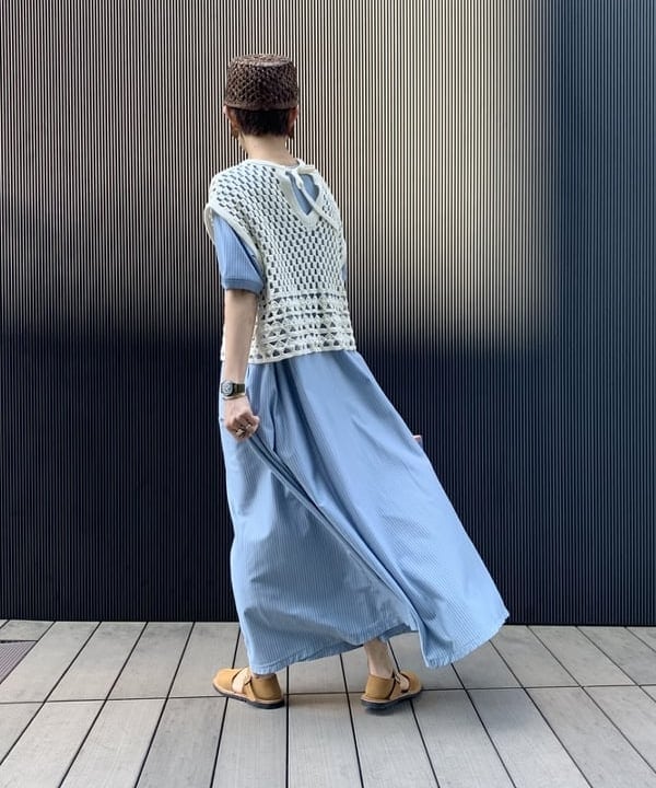矢野(青木)優香さんの「BEAMS WOMEN｜」を使ったコーディネート