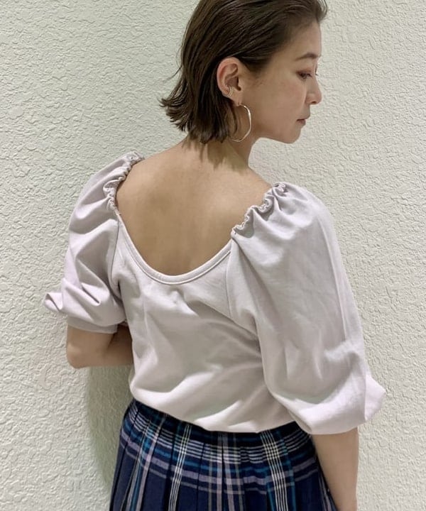 桑原 ふみさんの「BEAMS WOMEN｜Demi-Luxe BEAMS / コンパクト フレンチテリー プルオーバー」を使ったコーディネート