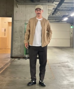 BEAMS（ビームス）リネン ライダース ジャケット（ブルゾン