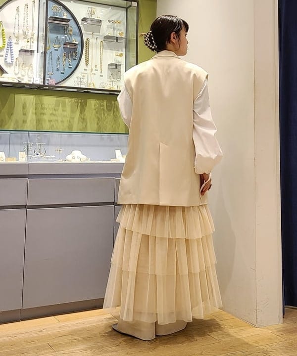 saori KATOさんの「BEAMS WOMEN｜Ray BEAMS / アンクルストラップ パンプス」を使ったコーディネート