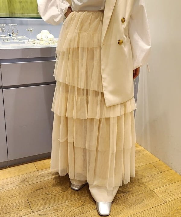 saori KATOさんの「BEAMS WOMEN｜Ray BEAMS / アンクルストラップ パンプス」を使ったコーディネート