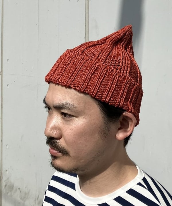 猪越 悠さんの「BEAMS WOMEN｜Watch Cap Linen Like Cotton」を使ったコーディネート
