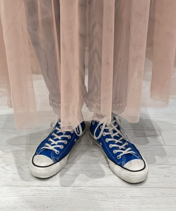 エノモト アミさんの「BEAMS WOMEN｜maturely / Sheer Border Open Collar Shirt」を使ったコーディネート