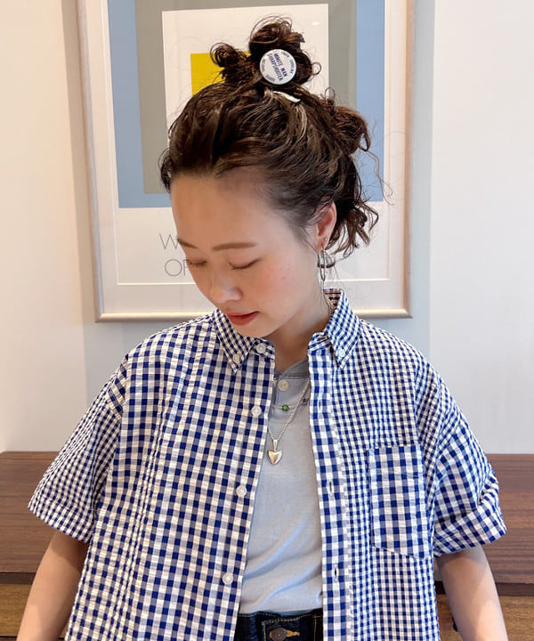 清水 彩乃さんの「BEAMS WOMEN｜デニム 5ポケット マキシスカート」を使ったコーディネート