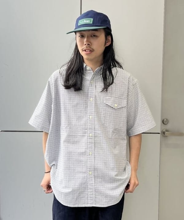 BEAMS × L.L.BEAN キャップ-