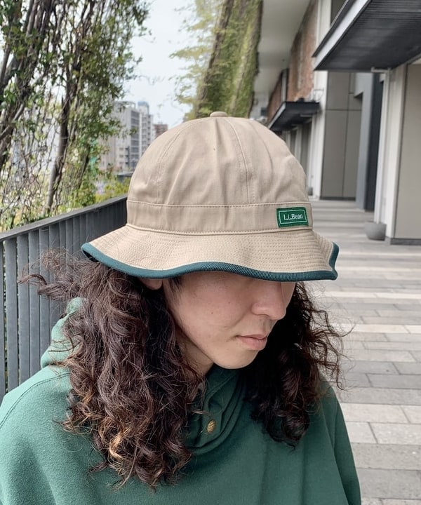 BEAMS別注LLBEAN HAT NAVY - 帽子