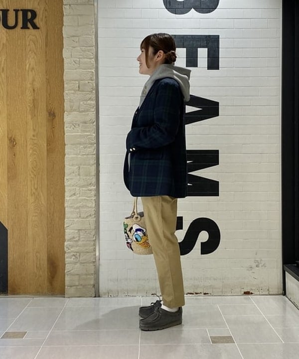 木村 海侑さんの「BEAMS WOMEN｜BEAMS BOY / ポリエステル ウール 3ボタン ブレザー」を使ったコーディネート