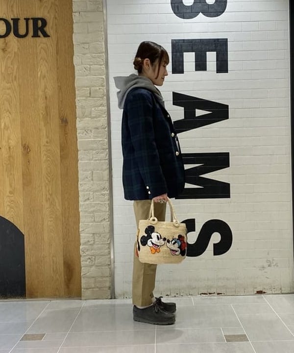 木村 海侑さんの「BEAMS WOMEN｜BEAMS BOY / ポリエステル ウール 3ボタン ブレザー」を使ったコーディネート