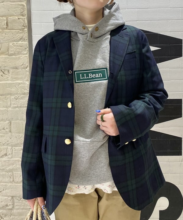 木村 海侑さんの「BEAMS WOMEN｜BEAMS BOY / ポリエステル ウール 3ボタン ブレザー」を使ったコーディネート