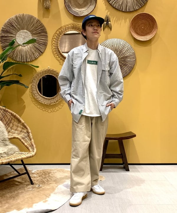 2024人気SALEL.L.Bean × BEAMS / 別注 chino pants パンツ