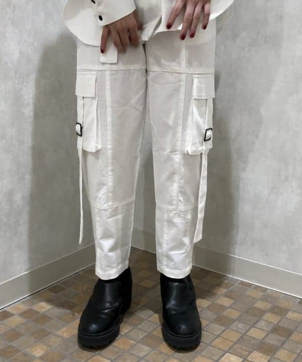 はるひむさんの「BEAMS WOMEN｜RBS / フェイクレザー ノット バッグ」を使ったコーディネート