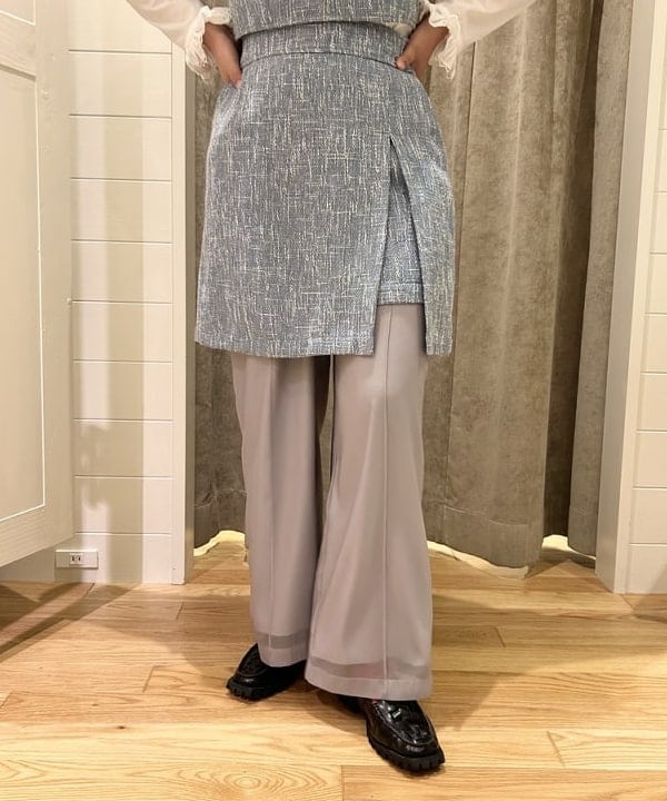 SAEさんの「BEAMS WOMEN｜Ray BEAMS / サマー ツイード ビスチェ」を使ったコーディネート