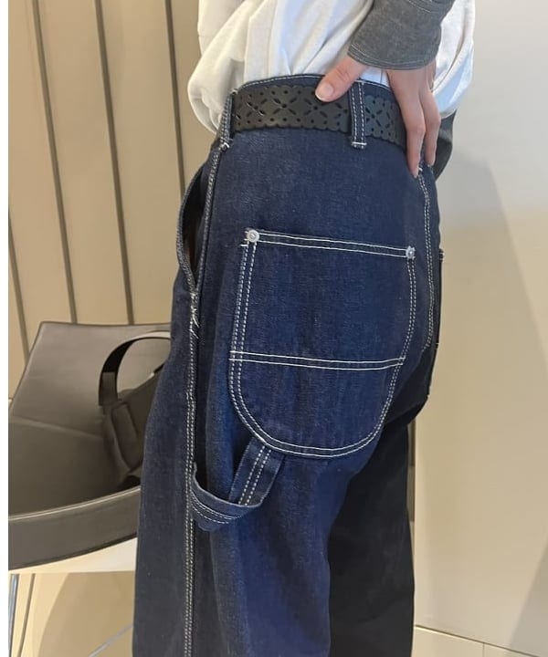 サワイさんの「BEAMS WOMEN｜12オンス デニム ペインター パンツ」を使ったコーディネート