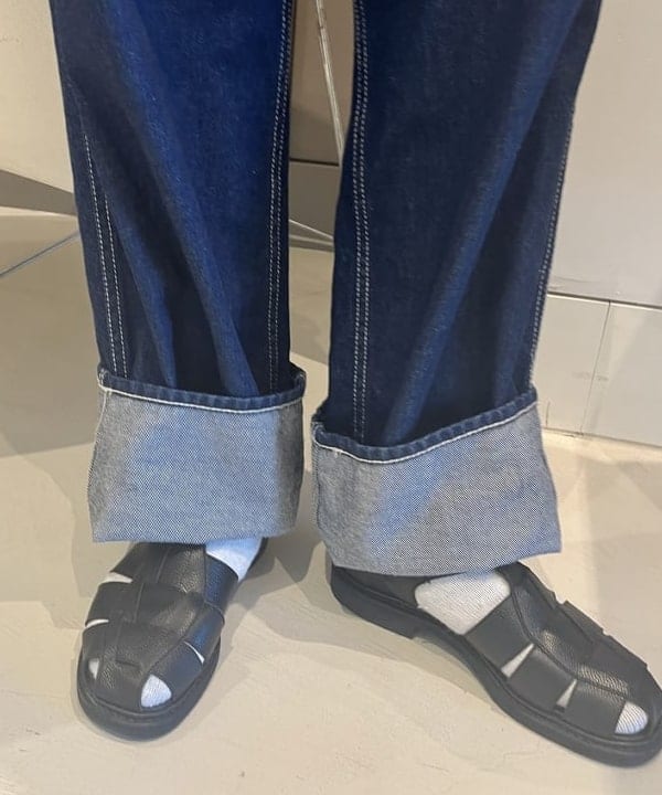 サワイさんの「BEAMS WOMEN｜12オンス デニム ペインター パンツ」を使ったコーディネート