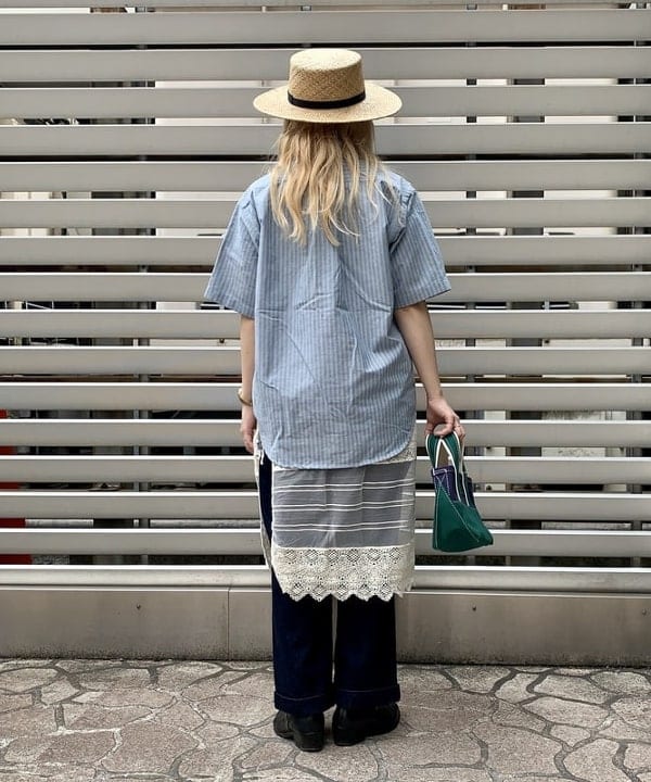 ナツハさんの「BEAMS WOMEN｜L.L.Bean × BEAMS PLUS ＆ BEAMS BOY / Deep Bottom Deluxe Boat and Tote Mini」を使ったコーディネート