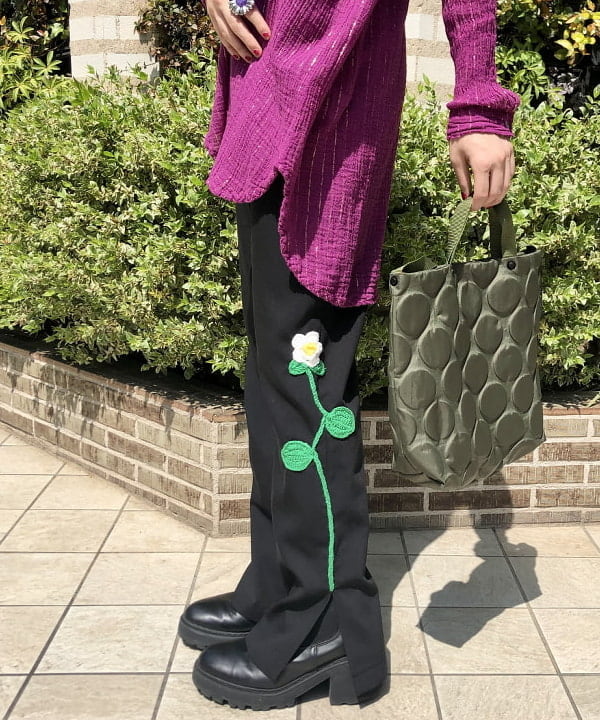 はるひむさんの「BEAMS WOMEN｜Otro Accesorio / フラワー リング」を使ったコーディネート