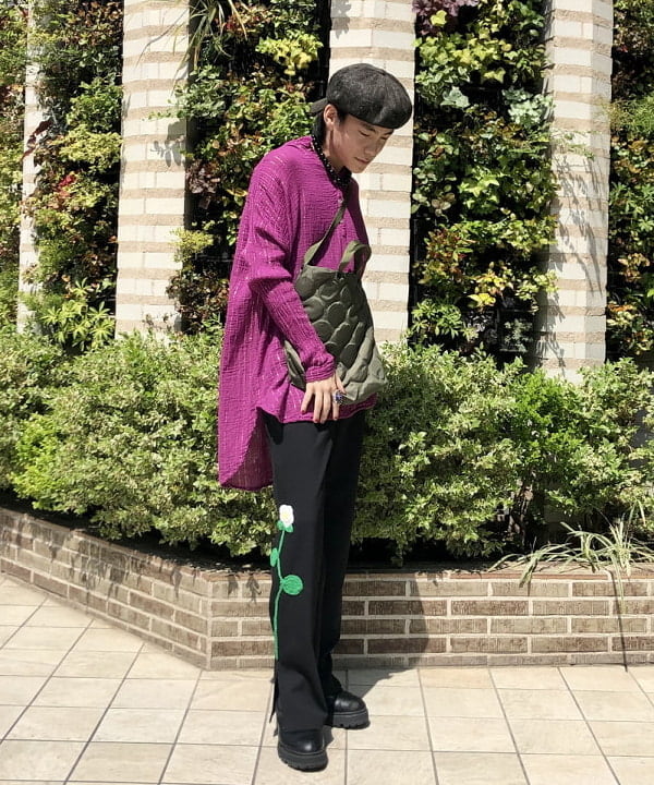 はるひむさんの「BEAMS WOMEN｜Otro Accesorio / フラワー リング」を使ったコーディネート