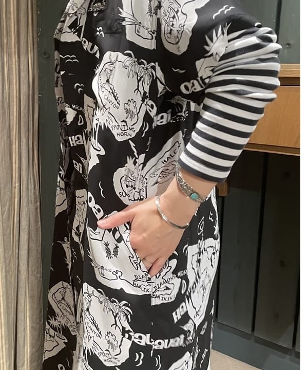 つぼさんの「BEAMS WOMEN｜BEAMS BOY / フライス 1cm ボーダー」を使ったコーディネート